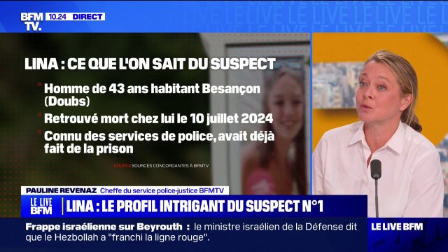 Disparition de Lina: Le profil inquiétant du principal suspect, connu des services de police