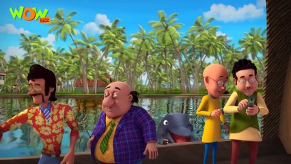 Dolphins In Danger _ Motu Patlu New _ S13 _ Cartoons For Kids _
