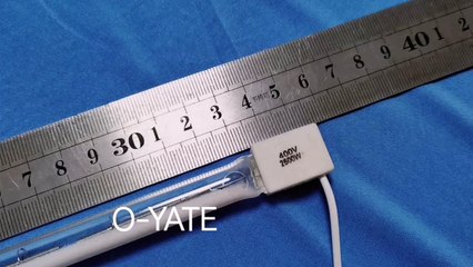 355mm 400v 2500w Sk15s infrared halogen lamp for injection moulding machine