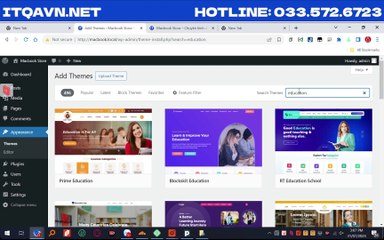 how to install wordpress theme with demo content