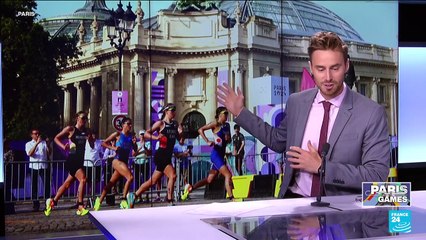 Paris Olympics: Triathlon champion Cassandre Beaugrand brings gold medal home