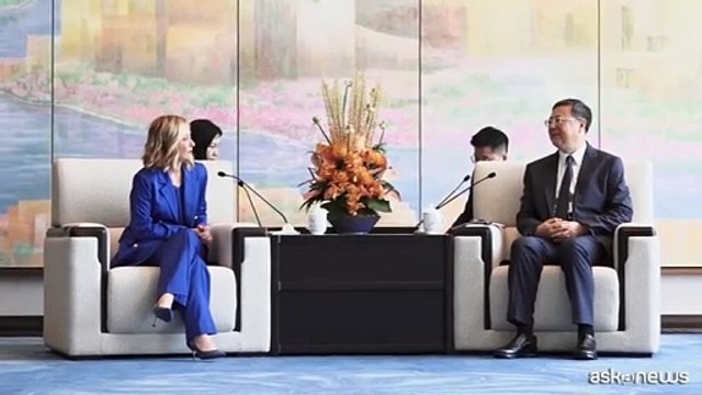 Meloni a Shanghai: rafforzare cooperazione e sostenere nostre aziende