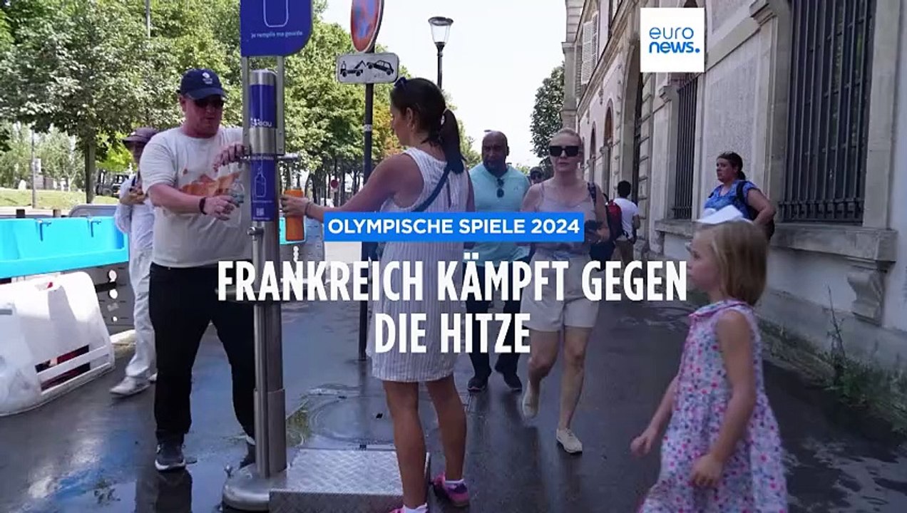 Olympische Spiele: Nach Regen steigen die Temperaturen drastisch