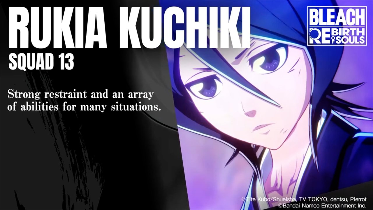 Bleach Rebirth of Souls Official Rukia Kuchiki Character Trailer