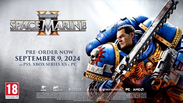 Warhammer 40,000 Space Marine 2 Official The Space Marine Arsenal Trailer