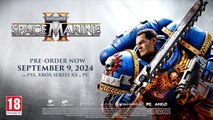 Warhammer 40,000 Space Marine 2 Official The Space Marine Arsenal Trailer