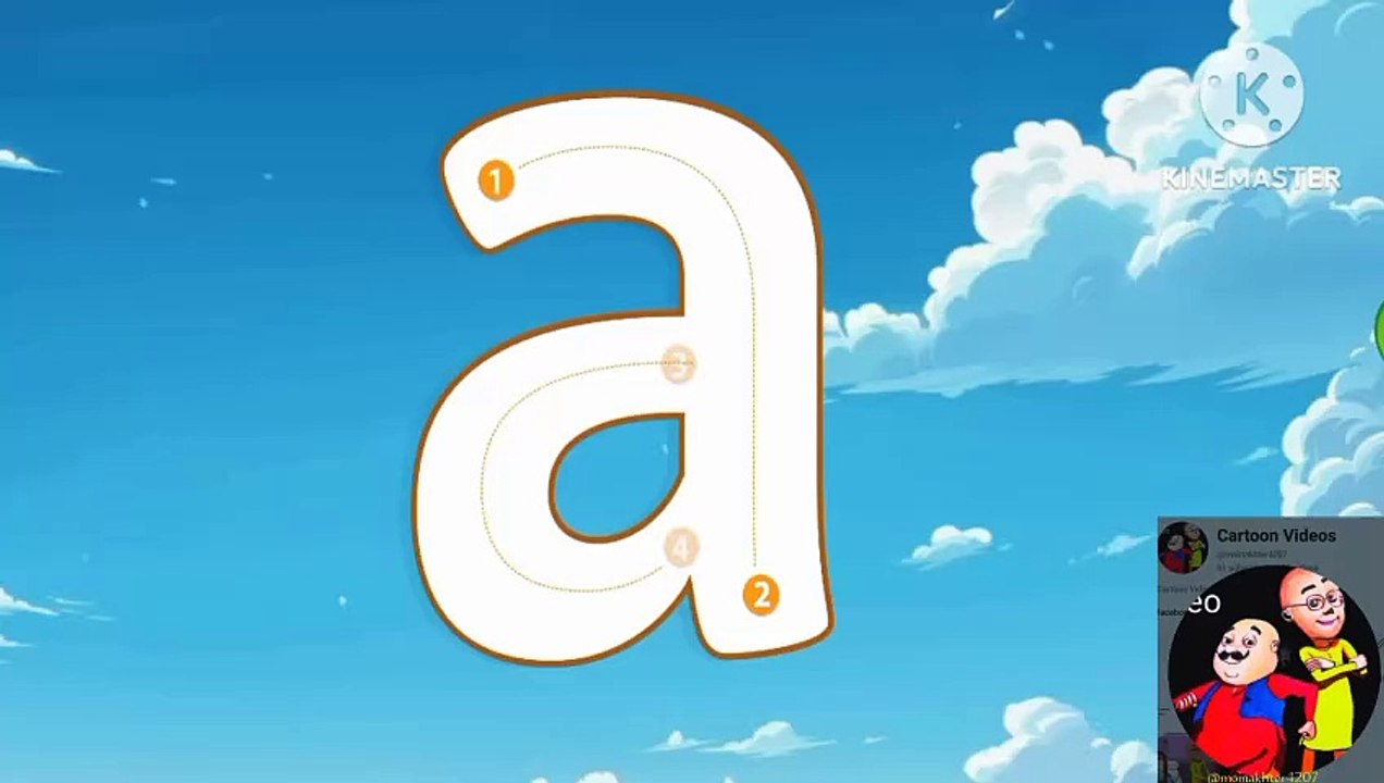 How to learn alphabet A to Z | A for Apple  B for Ball ⚽