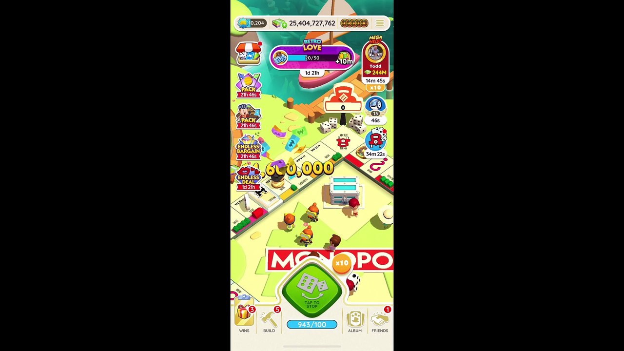 [Miniriceto]Game Play _ Monopoly Go! Day 341