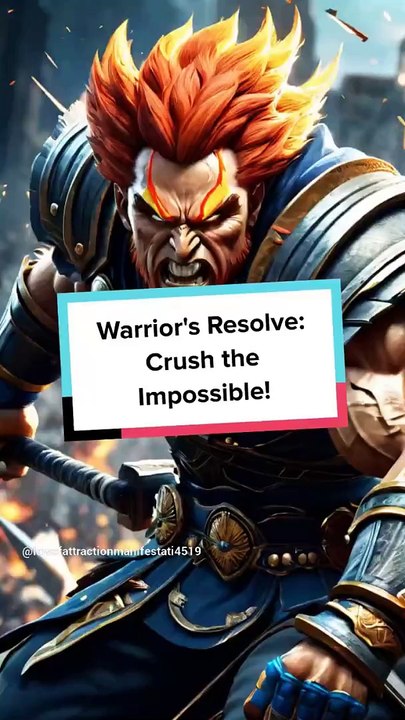 Warrior's Resolve: Crush the Impossible! 