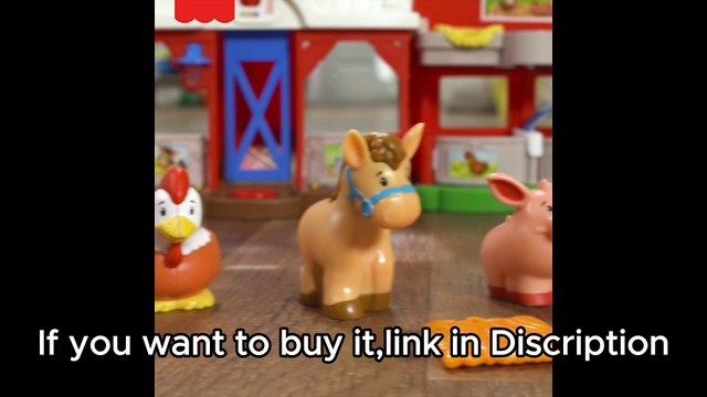 Fisher-Price Little People Toddler Learning Toy Caring for Animals Farm Playset with Smart Stages for Pretend Play Kids Ages 1 years Everything Else
