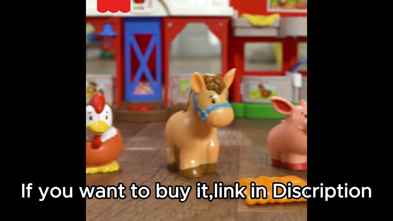 Fisher-Price Little People Toddler Learning Toy Caring for Animals Farm Playset with Smart Stages for Pretend Play Kids Ages 1 years  Everything Else