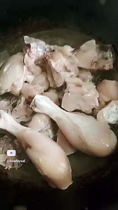 chicken white karai