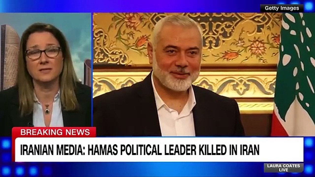 Hamas political leader Ismail Haniyeh killed in Tehran, Hamas and Iranian media say