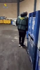 Detenidos por robo de cable de cobre