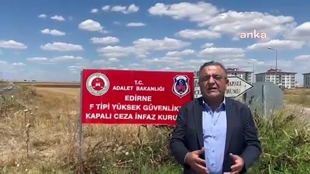 CHP'li Tanrıkulu, Edirne F Tipi Cezaevi'nde Demirtaş ve Mızraklı’yı ziyaret etti: Türkiye’nin Kürt meselesini cezaevleri önünden konuşmadığımız günler de olacak