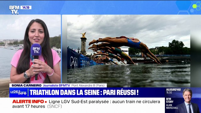 JO 2024: pari réussi pour Paris, les épreuves de triathlon ont eu lieu dans la Seine, l'athlète Cassandre Beaugrand a remporté la médaille d'or