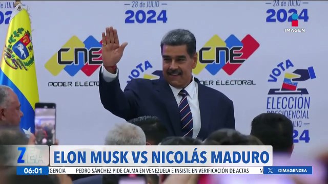 Elon Musk acusa a Nicolás Maduro de ser un gran fraude electoral