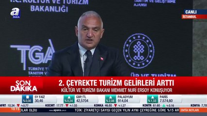 Turizm sektörü rekor kırdı! Ülkeye 23.7 milyar dolar girdi