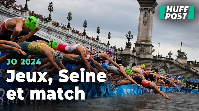 L'image la plus attendue des JO est enfin là ! La Seine a accueilli ses premières épreuves