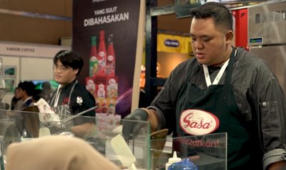 SASA MEMPERKENALKAN PRODUK UNGGULAN DI  FOOD AND HOSPITALITY INDONESIA