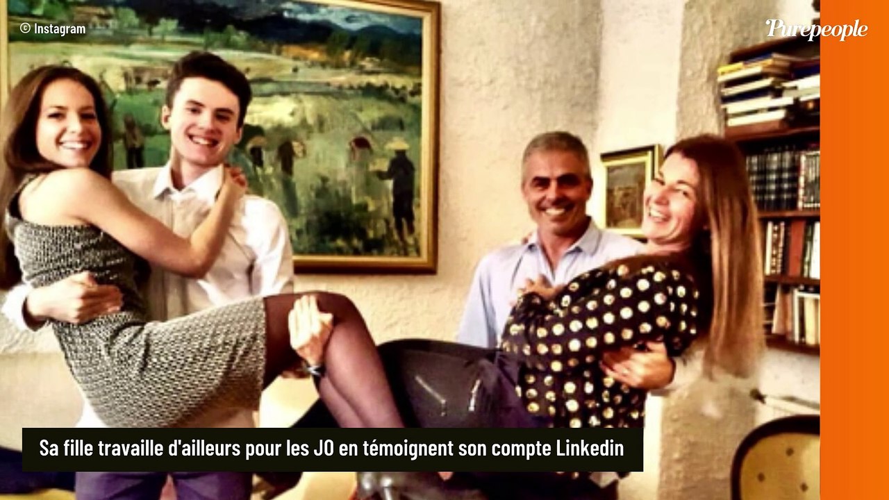 Jean-Philippe Gatien papa de deux enfants : sa fille Eva travaille dans l'univers du sport et même pour les JO !