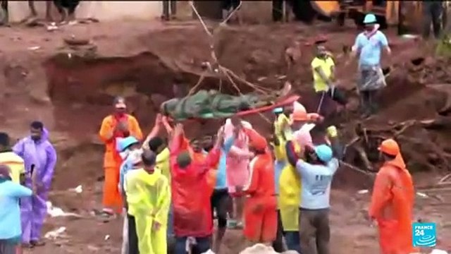Rescuers race against the clock for survivors after deadly landslide