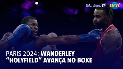 Wanderley 'Holyfield' Pereira vai às quartas do boxe em Paris-2024