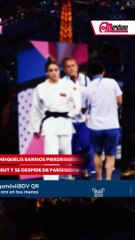 ¡Anriquelis Barrios pierde en su debut y se despide de París 2024!