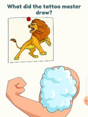 What did the tatto master draw ❓