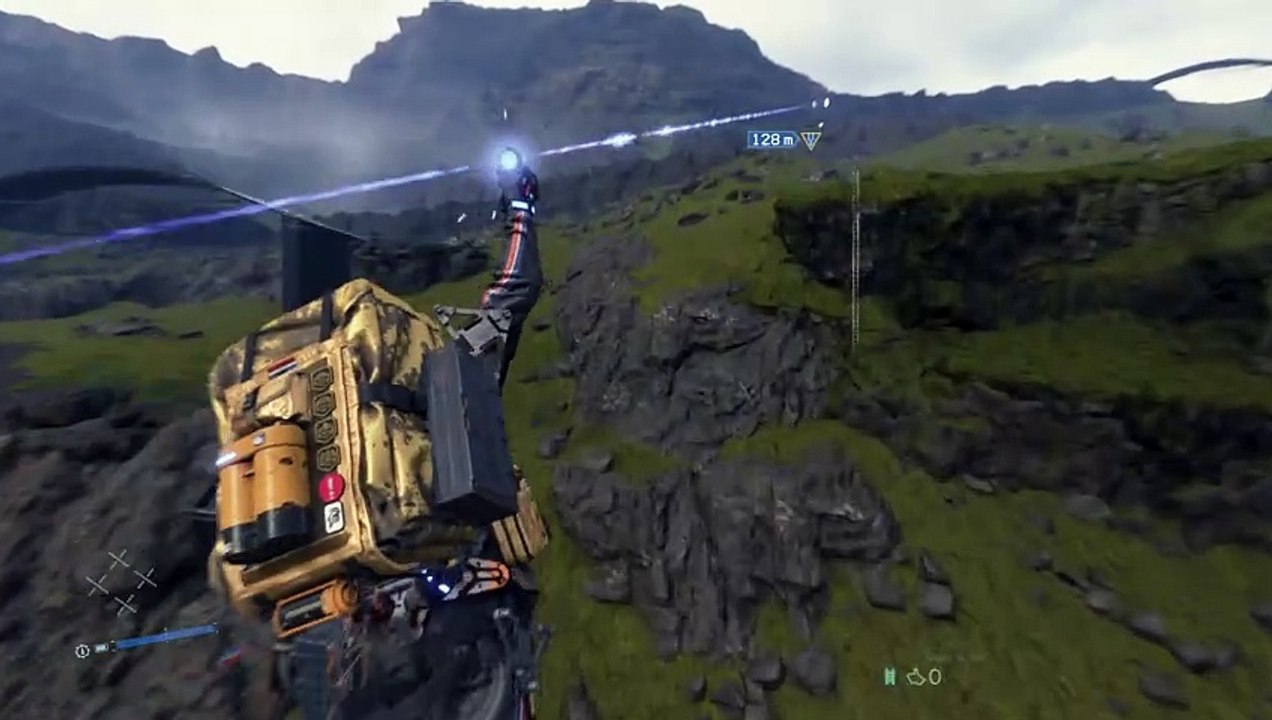 Death Stranding - Red de tirolinas