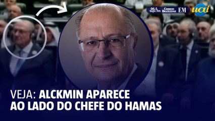 Alckmin é visto próximo ao líder do Hamas, morto nesta quarta-feira