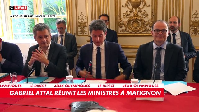 JO - La première semaine a été un « véritable succès sur tous les plans », qu’il s’agisse des aspects sportifs, d’organisation et de sécurité, déclare le Premier ministre Gabriel Attal - Regardez