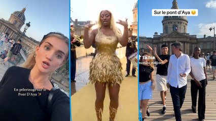 « Je suis venue grâce à Aya » : quand le pont des Arts devient « le pont d'Aya »
