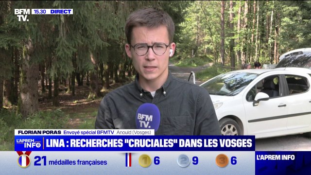 Disparition de Lina: 80 gendarmes, un anthropologue, des brigades cynophiles, mobilisés sur le terrain pour les recherches