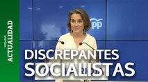 El PP reta a los socialistas discrepantes a que no voten el cupo catalán en el Congreso