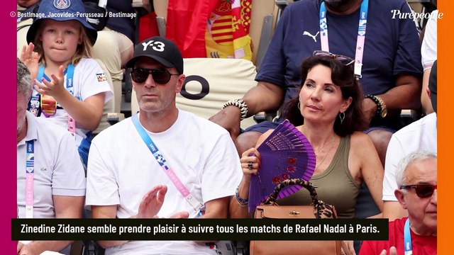 Zinédine Zidane aux anges et en famille, son histoire très spéciale avec Rafael Nadal se poursuit à Paris