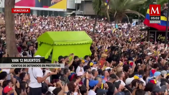 Van 12 muertos y más de 700 detenidos por protestas en Venezuela; Maduro advierte más patrullajes