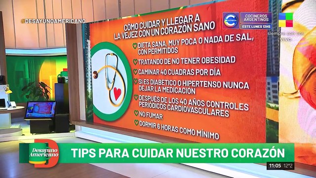 SALUD: lo que hay que saber para mantener un corazón sano