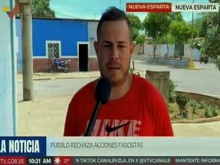 Neoespartanos rechazan rotundamente actos violentos que pretenden desestabilizar el país