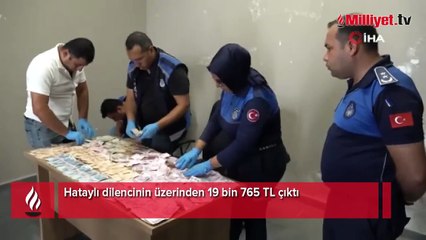 Hataylı dilenciden yeni rekor! Rakip tanımadı: 1 günlük hasılatı masaya sığmadı
