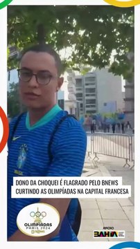 Dono da Choquei é flagrado pelo BNews curtindo as Olimpíadas na capital francesa