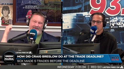 Gresh & Fauria: Grading Craig Breslow's First Trade Deadline