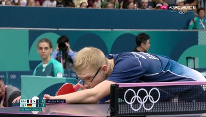 Félix Lebrun en pleine tension lors de son match de qualification 🎯