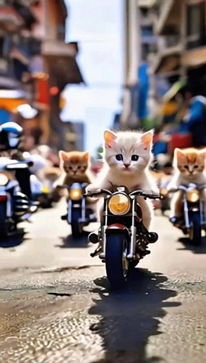 Cat dancing