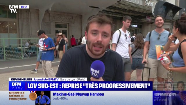 LGV Sud-Est: la SNCF annonce que les circulations reprennent très progressivement