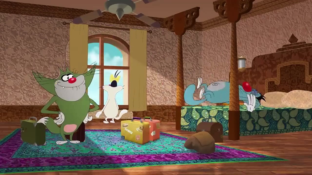 हद Oggy and the Cockroaches  PEEL POTATOES Hindi Cartoons for Kids_720pFH