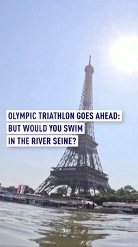 Paris Olympics 2024: Triathlon goes ahead, but would you swim in the river Seine?
