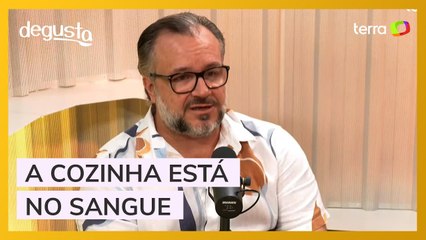 "Tentei empurrar eles pra fora da profissão", diz chef Renato Carioni sobre os filhosobre