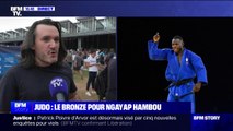 JO 2024: Le Français Maxime-Gaël Ngayap Hambou décroche la médaille de bronze au judo