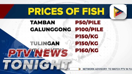 Fish prices remain stable despite oil spill scare